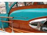 Trademark detail of the Constellation amidships area.